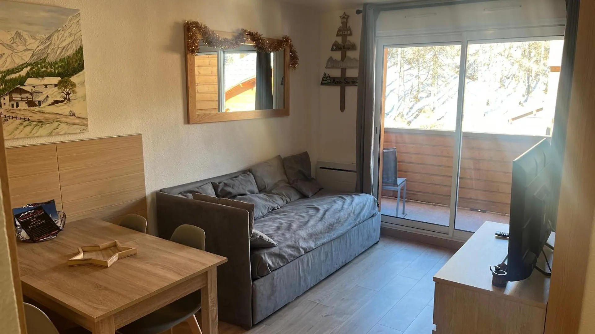 La Foux D Allos Superbe Appartement 6 Couchages ,Piscine